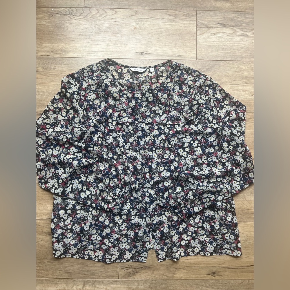 Reitmans Multicolor Floral Blouse
